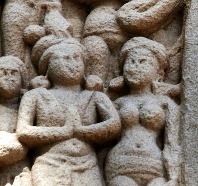 Emperor Ashoka and his Queen at the Deer Park Ashoka the Great